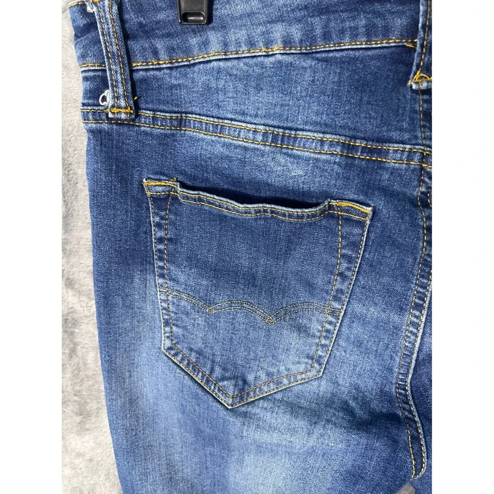 American Eagle Flex Medium Wash Slim Stretch Denim Jeans Mens 32x26